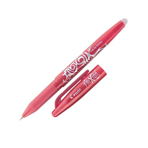[119585] BOLÍGRAFO PILOT FRIXION BALL ROJO · TINTA GEL BORRABLE · PUNTA 0,7 MM · TRAZO 0,5 MM · PACK 12 UDS