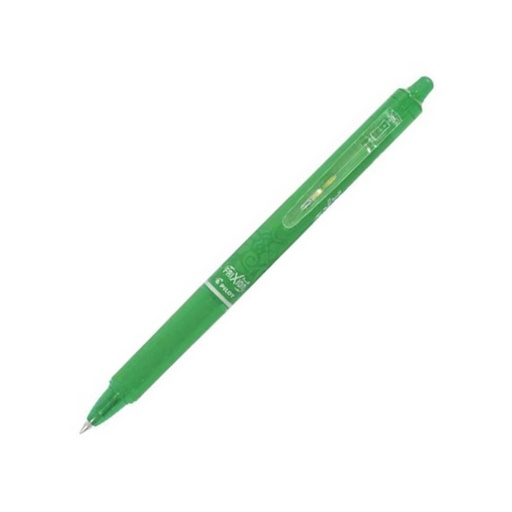 [081068] BOLÍGRAFO PILOT FRIXION CLICKER VERDE LIMA· TINTA GEL BORRABLE · PUNTA 0,7 MM · TRAZO 0,5 MM · CLIC RETRÁCTIL · GRIP · PACK 12 UDS