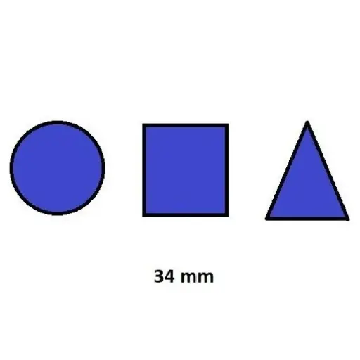 [825551] GOMETS INETA FIGURAS GEOMETRICAS AZUL – ROLLO 1357 UDS