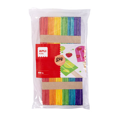 [825057] PALOS DE POLO DE MADERA 114 × 10 MM – 500 UDS SURTIDOS