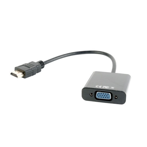[120482] ADAPTADOR GEMBIRD HDMI (M) A VGA (H) + AUDIO 3,5MM
