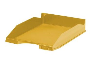 [180390] BANDEJA DE ARCHIVO FAIBO 93-05 AMARILLA – PLÁSTICO OPACO 350×250×65 MM