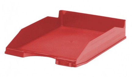 [180394] BANDEJA DE ARCHIVO FAIBO 93-53 ROJO – PLÁSTICO OPACO 350×250×65 MM