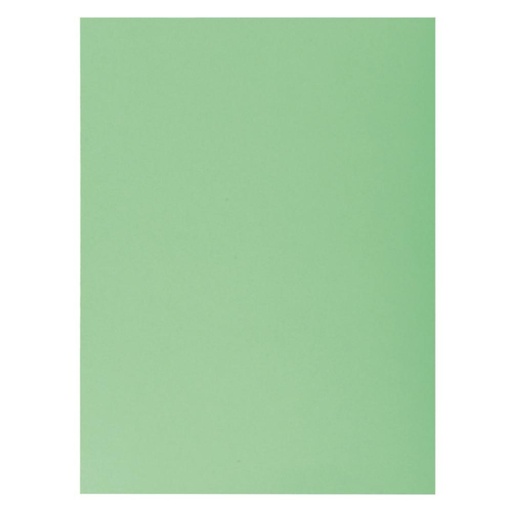 [180806] SUBCARPETAS A4 1 SOLAPA – CARTULINA 210 G/M² – VERDE – PACK 50 UDS