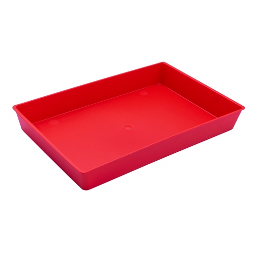 [700206] BANDEJA MULTIUSO FAIBO ROJO – POLIPROPILENO – 230×145×30 MM