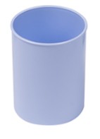 [700250] CUBILETE PORTALAPICES AZUL OPACO FAIBO  PLÁSTICO 100% RECICLABLE