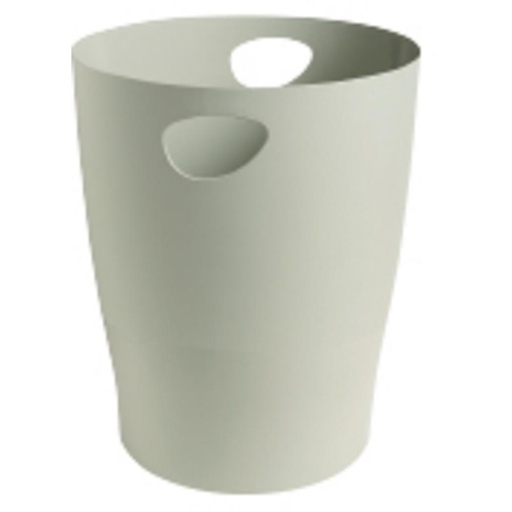 [040745] PAPELERA EXACOMPTA ECOBLACK – 15 LITROS – GRIS