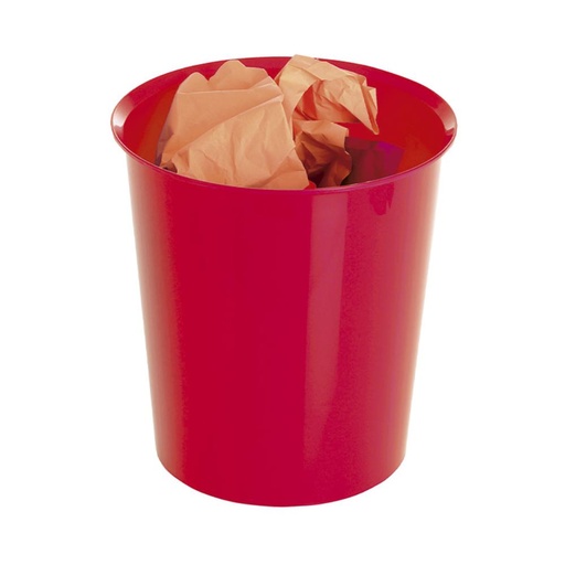 [068996] PAPELERA SOSTENIBLE ROJO ARCHIVO 2000 ECOGREEN 18 LITROS