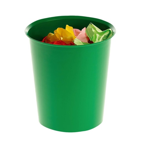 [069842] PAPELERA SOSTENIBLE VERDE ARCHIVO 2000 ECOGREEN – 18 LITROS