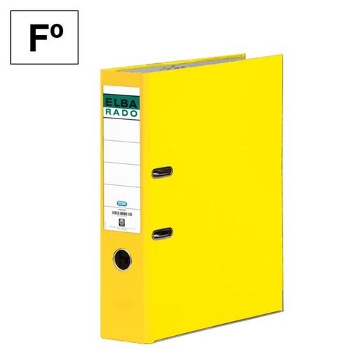[209987] ARCHIVADOR ELBA-RADO CHIC A4 LOMO 75MM COLOR AMARILLO