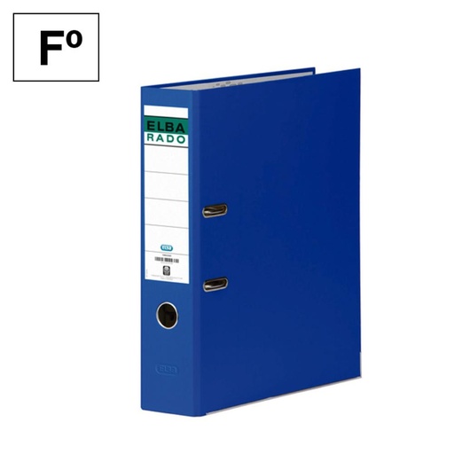 [209990] ARCHIVADOR ELBA-RADO CHIC A4 LOMO 75MM COLOR AZUL