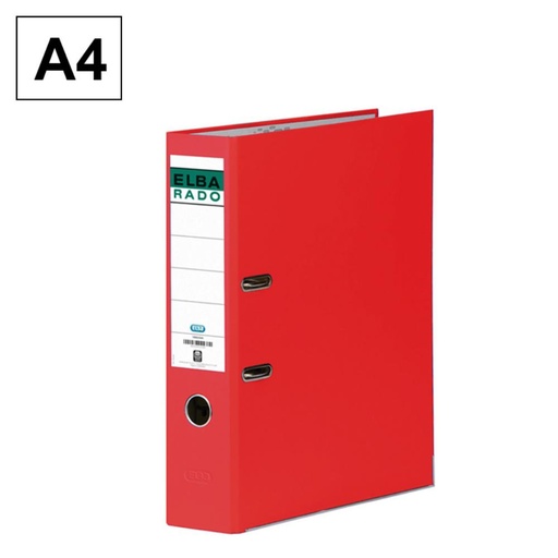 [209983] ARCHIVADOR ELBA-RADO CHIC A4 LOMO 75MM COLOR ROJO