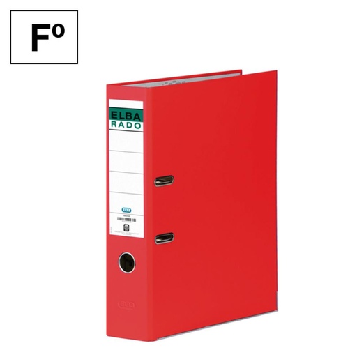 [209988] ARCHIVADOR ELBA-RADO CHIC A4 LOMO 75MM COLOR ROJO