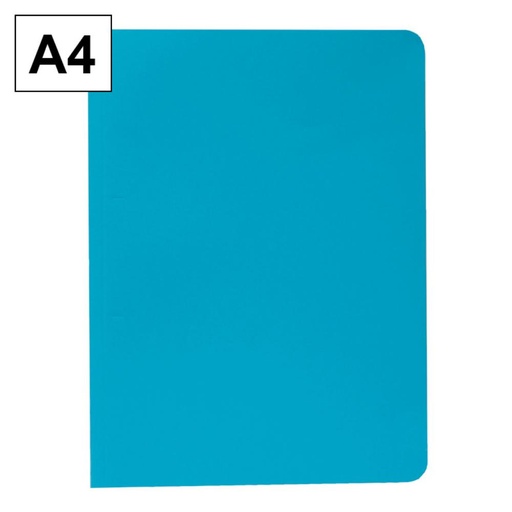 [180005] SUBCARPETAS A4 DE CARTULINA CON AGUJEROS PARA FASTENER –AZUL  200 G/M² RAYLU