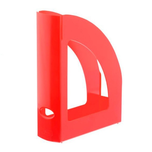 [260505] REVISTERO ARCHIVO 2000 ECOGREEN ROJO · CAJETÍN A4 · LOMO 80 MM · POLIESTIRENO RESISTENTE