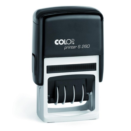 [069068] SELLO AUTOMÁTICO COLOP DATER RECTANGULAR P-S260 24X45 MM