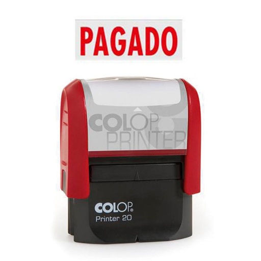 [040129] SELLO AUTOMÁTICO PAGADO COLOP PRINTER C20
