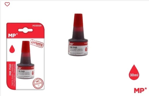[040152] TAMPÓN 30 ML ROJO