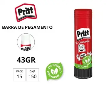 [040036] PEGAMENTO PRITT BARRA 43 GRAMOS