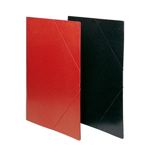 [600021] CARPETA DIBUJO PLUS OFFICE A2 NEGRO · CARTÓN FORRADO · CON GOMAS · SIN SOLAPAS