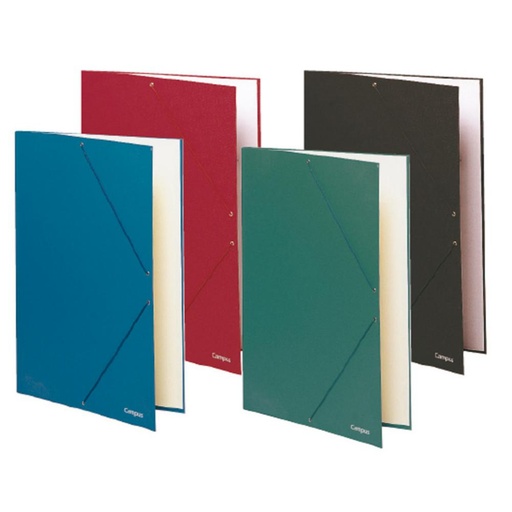 [600023] CARPETA DIBUJO PLUS OFFICE A3 NEGRO · CARTÓN FORRADO · CON GOMAS · SIN SOLAPAS