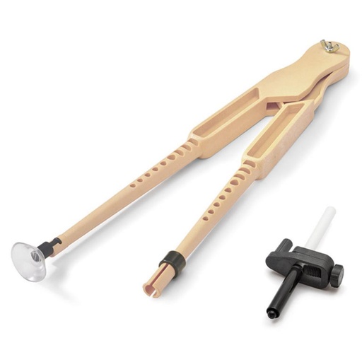 [630869] COMPÁS PARA ENCERADO FAIBO – PIZARRA, 42 CM, ADAPTADOR PARA TIZA Y VENTOSA