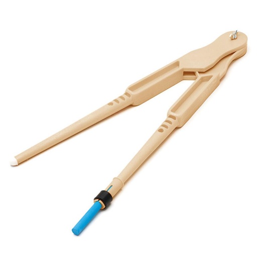 [630868] COMPÁS PARA PIZARRA FAIBO 42 CM – SIN VENTOSA, PLÁSTICO IMITACIÓN MADERA (RECICLABLE)