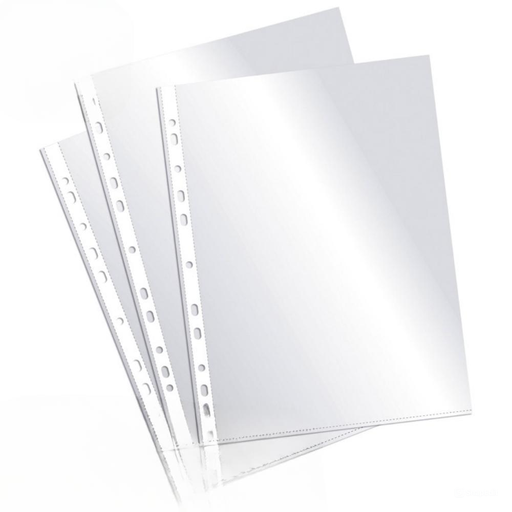 [180552] FUNDAS MULTITALADRO FOLIO 120 MICRAS (100 UNIDADES, TRANSPARENTE CRISTAL) RAYLU