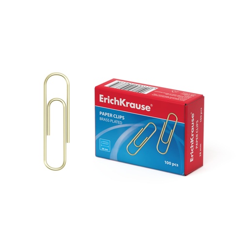 [040170] CLIPS DE COLORES BISMARK Nº2 32MM BLÍSTER 100UDS